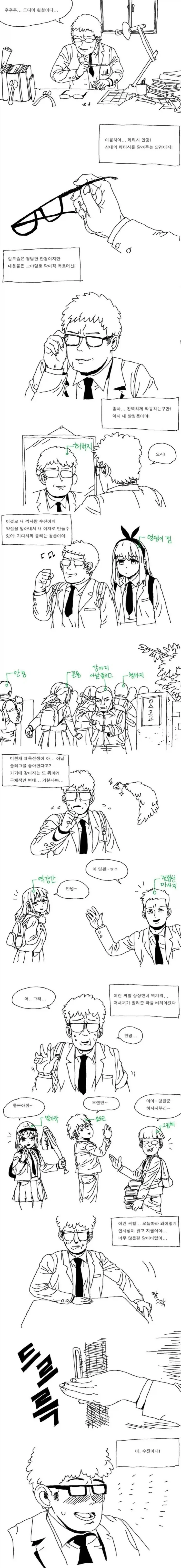 상대방의 페티시를 알 수 있게 해주는 안경 만와.manhwa