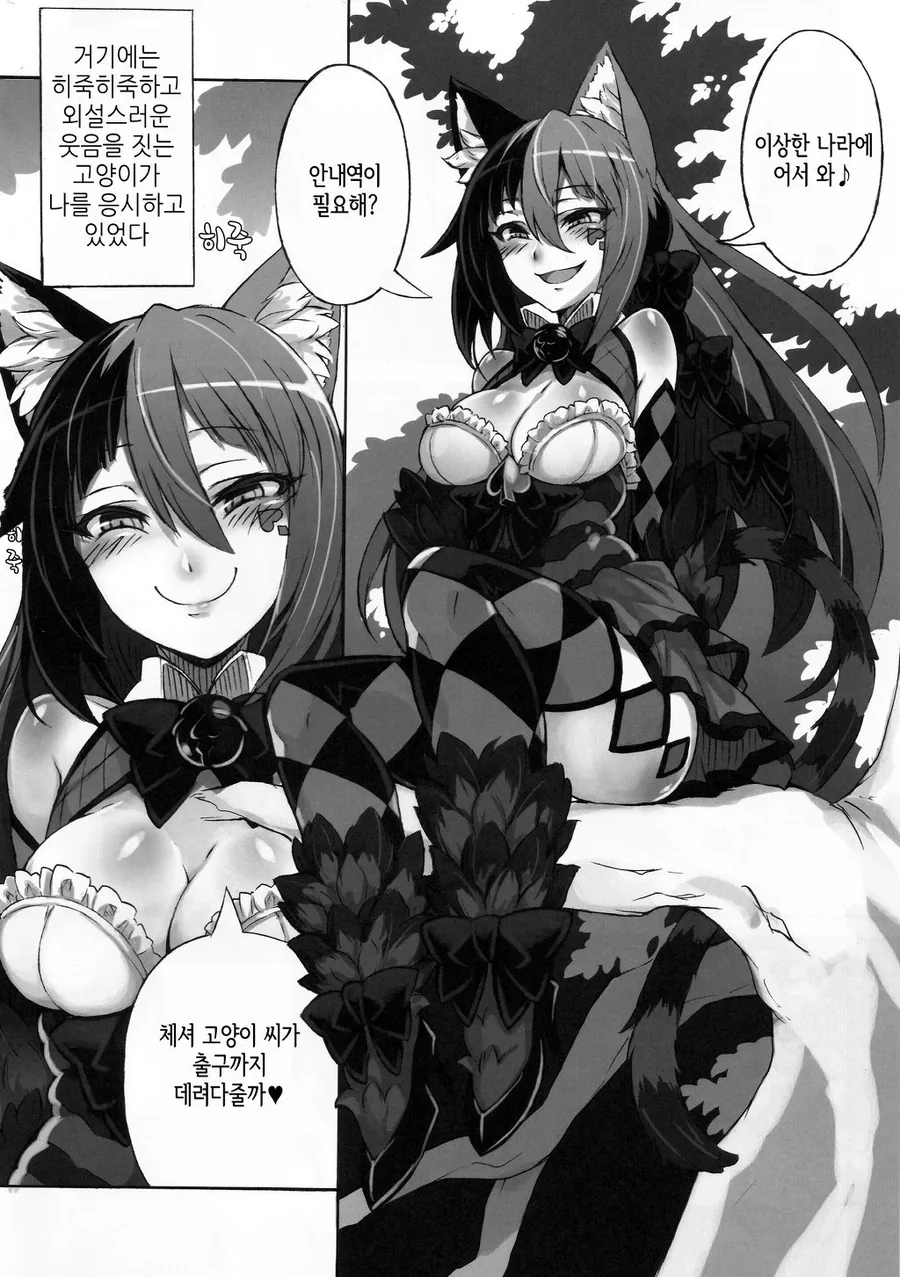 고양이랑 노는 만화
