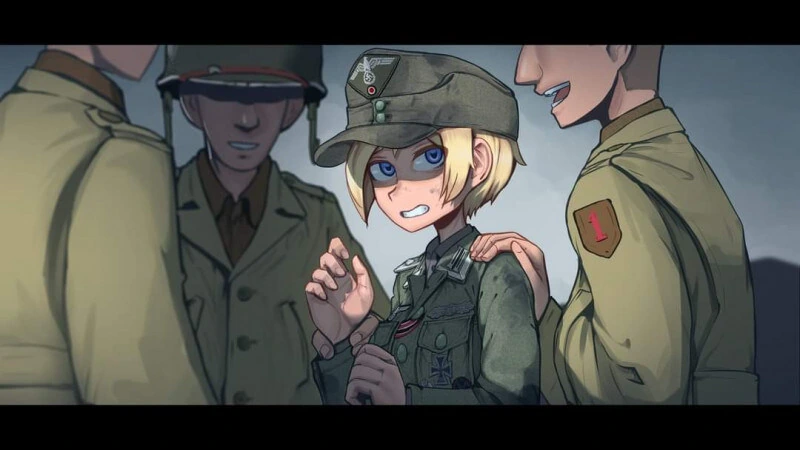 독일군 장교를 포로로 잡아서 XX하는.manhwa