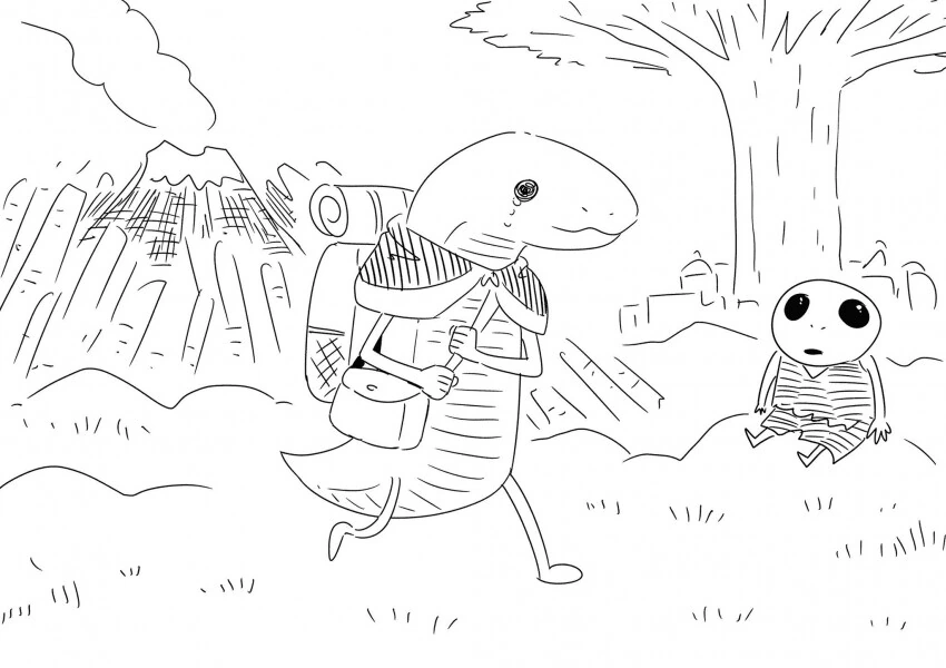 (엘든링)화산관을 나온 조라ㅇㅅ의 모험.manga