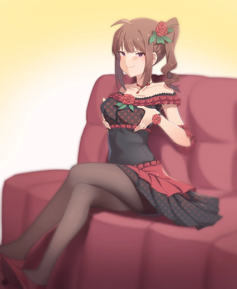 @) 프로듀서가 나오 찌찌 만지는.manga