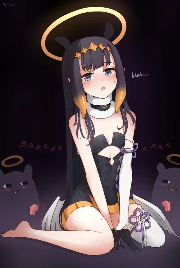 버튜버) AV식 인터뷰 준비하는 이나.manga