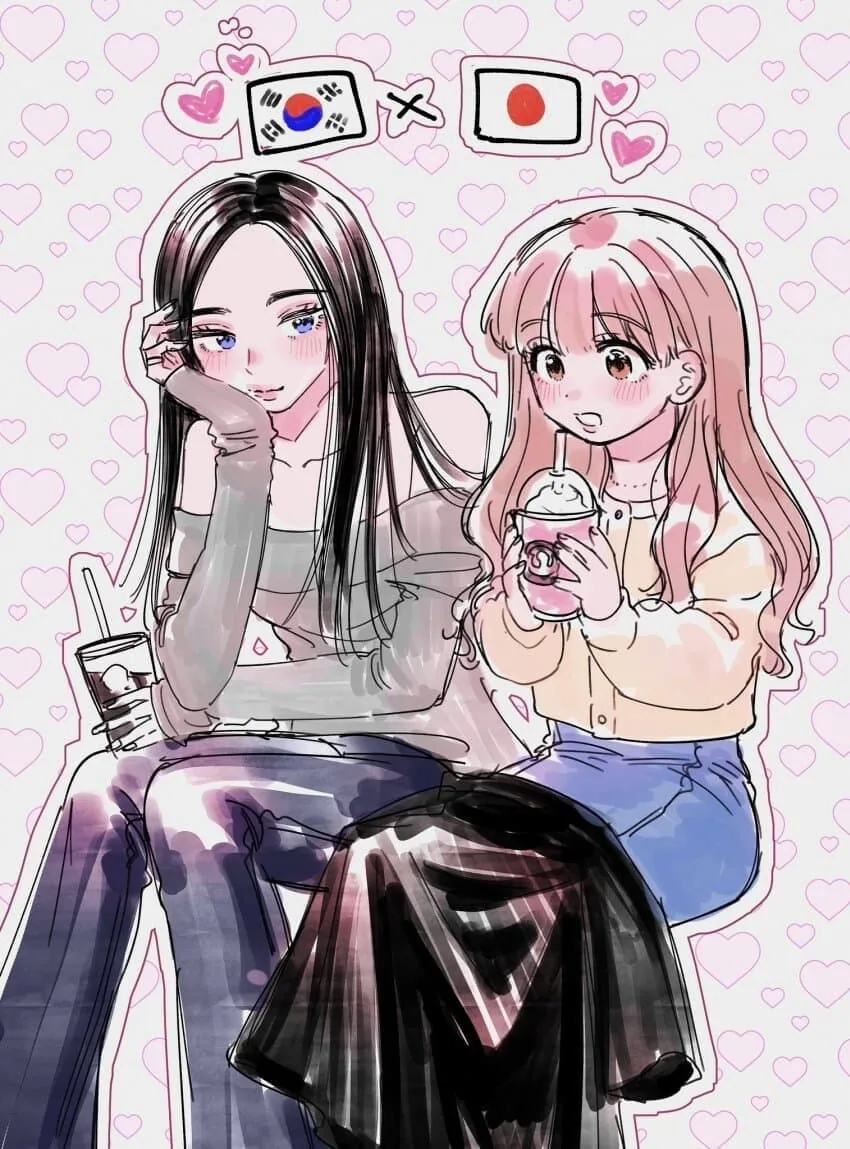 백합) 한국녀과 일본녀의 북극곰멸종 ㅂㅂ