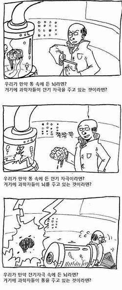 통속의 뇌속의 통속의 뇌 만화