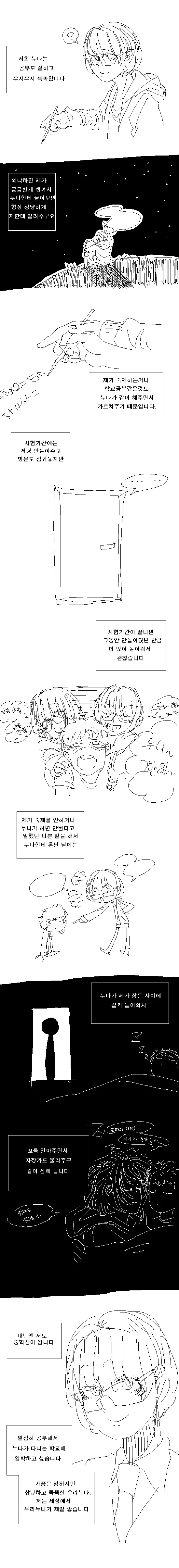 똑똑하고 공부 잘하는 누나.manhwa